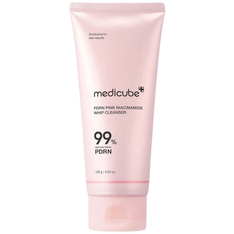 Putas ar PDRN Medicube PDRN Pink Niacinamide Whip Cleanser 
